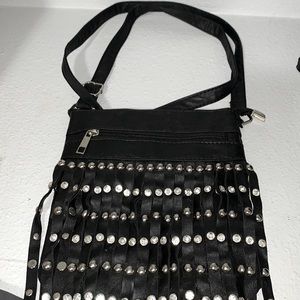 Black handbag